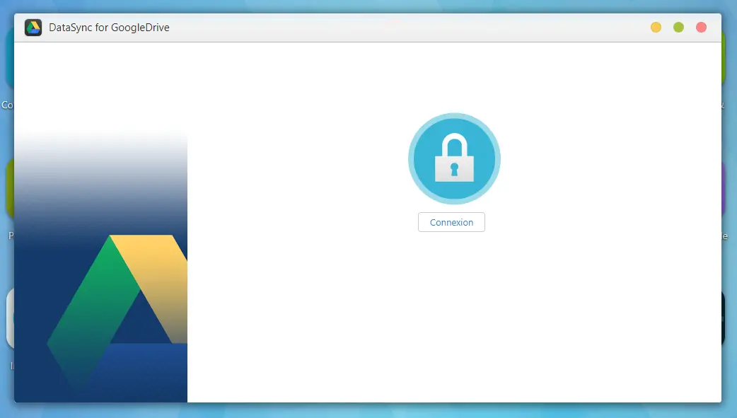 Asustor - DataSync for Google Drive connexion